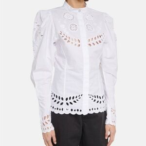 Isabel Marant Black Danala blouse